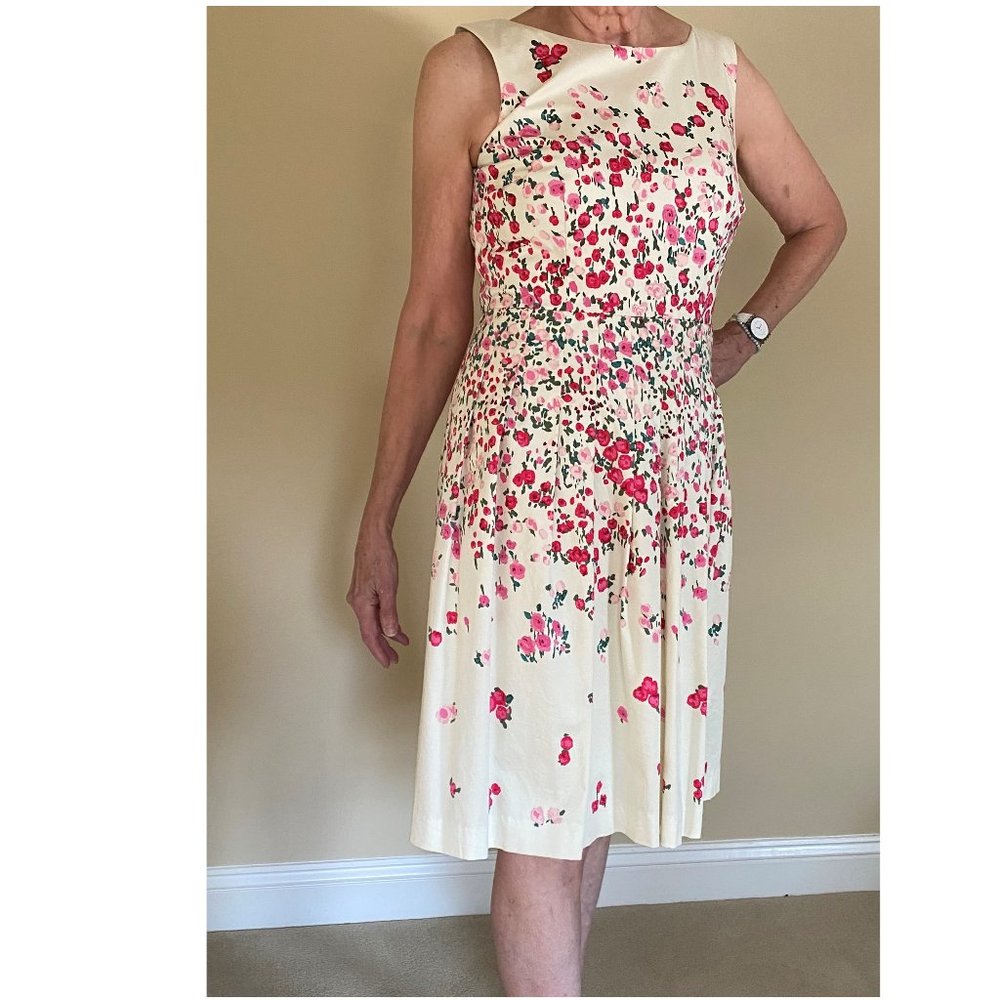 summer dress, size 8, talbots